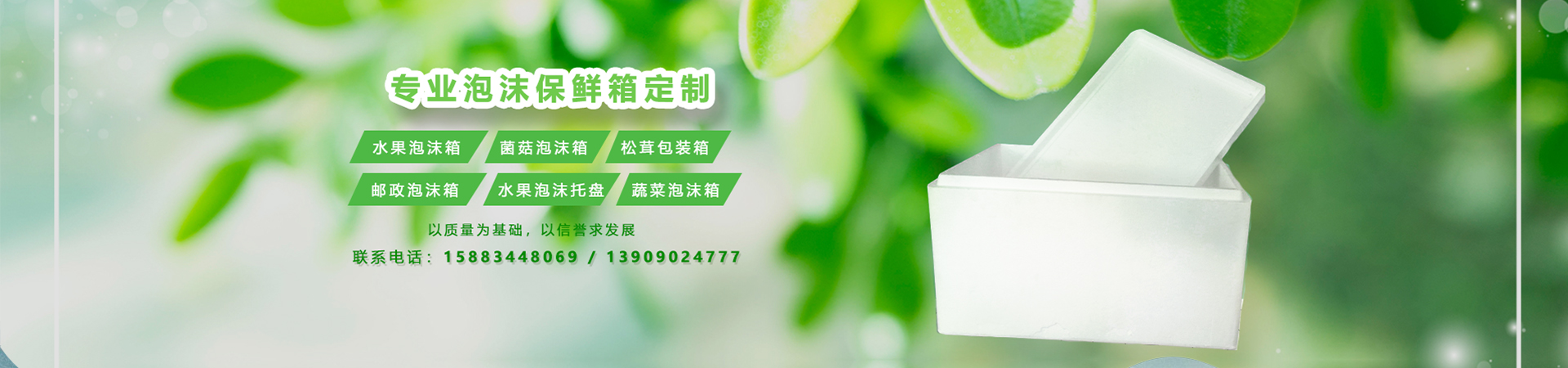 成都泡沫箱廠